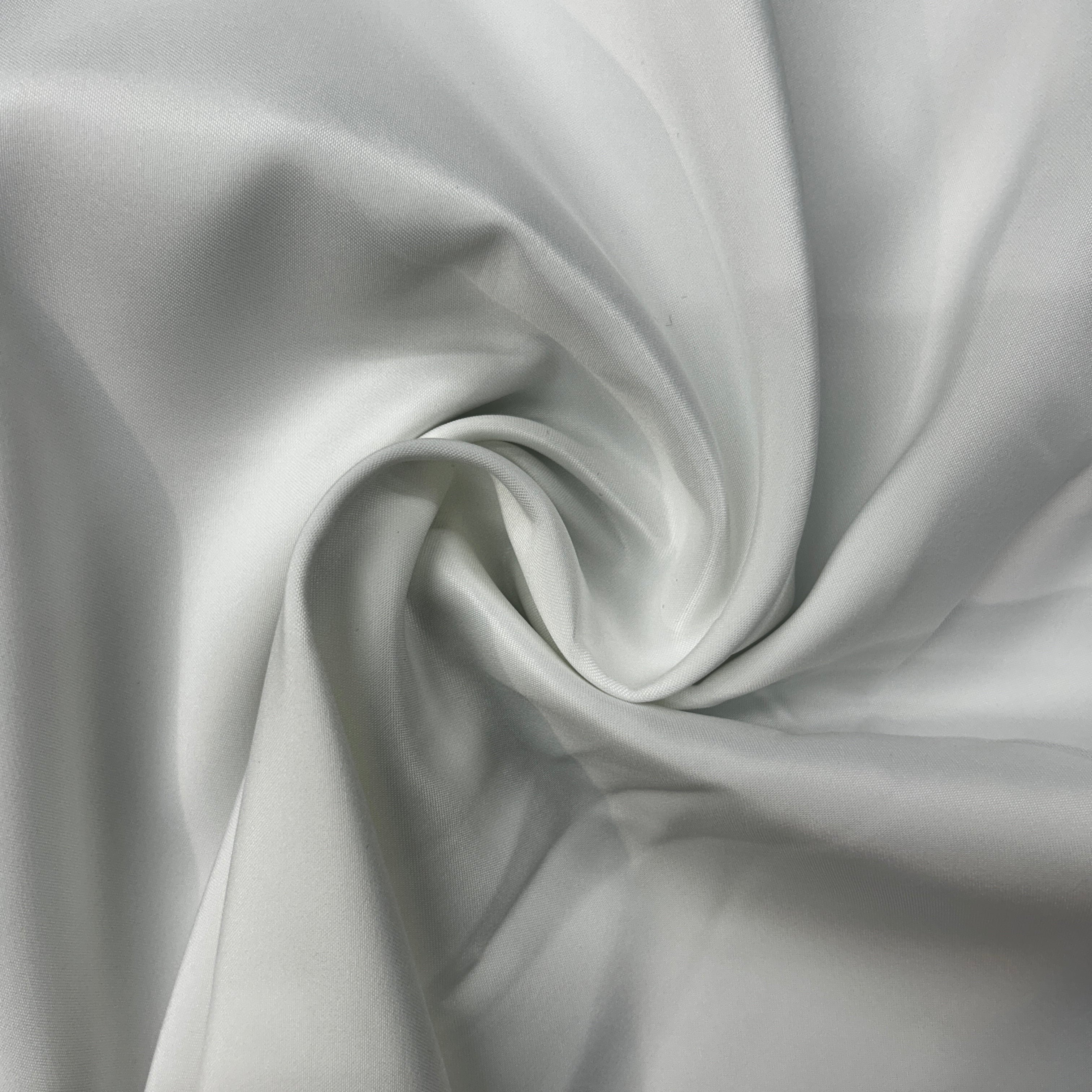 Close-up of gray fabric with folds