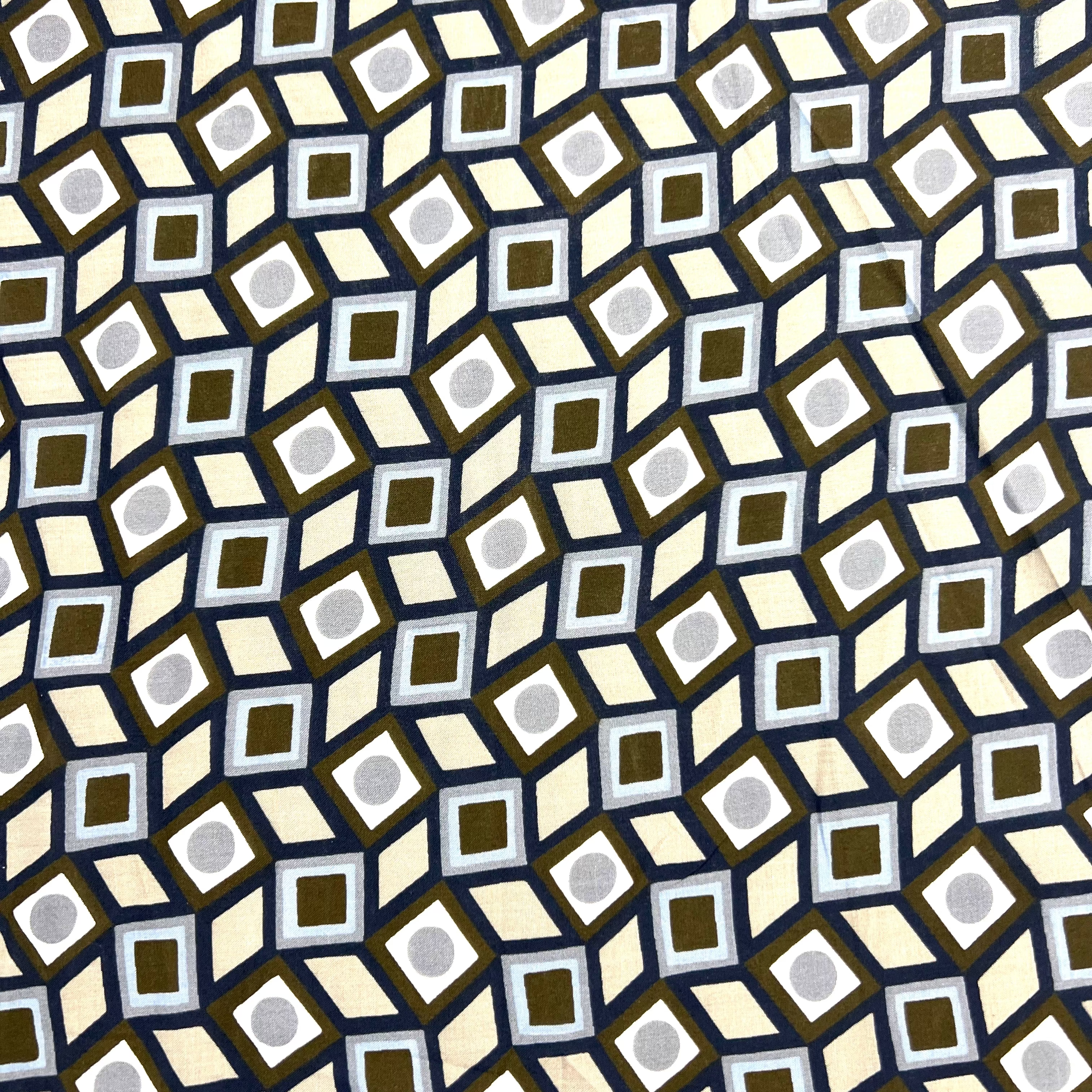 Printed Cotton Lawn/Muslin Fabric XIT104