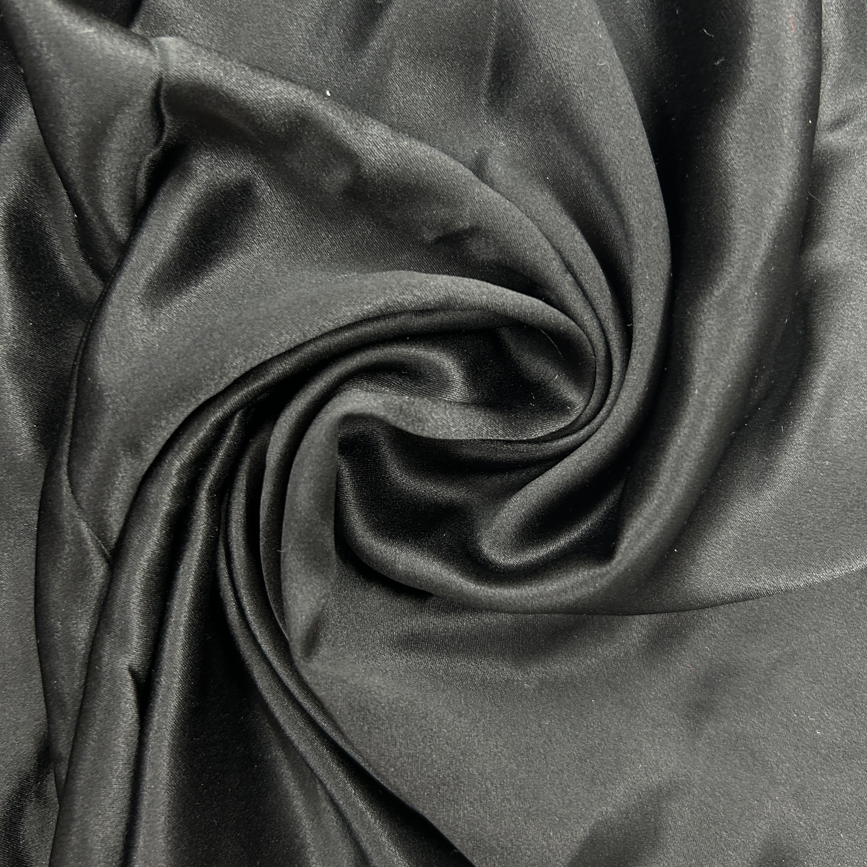 black fabric in aa spiral 