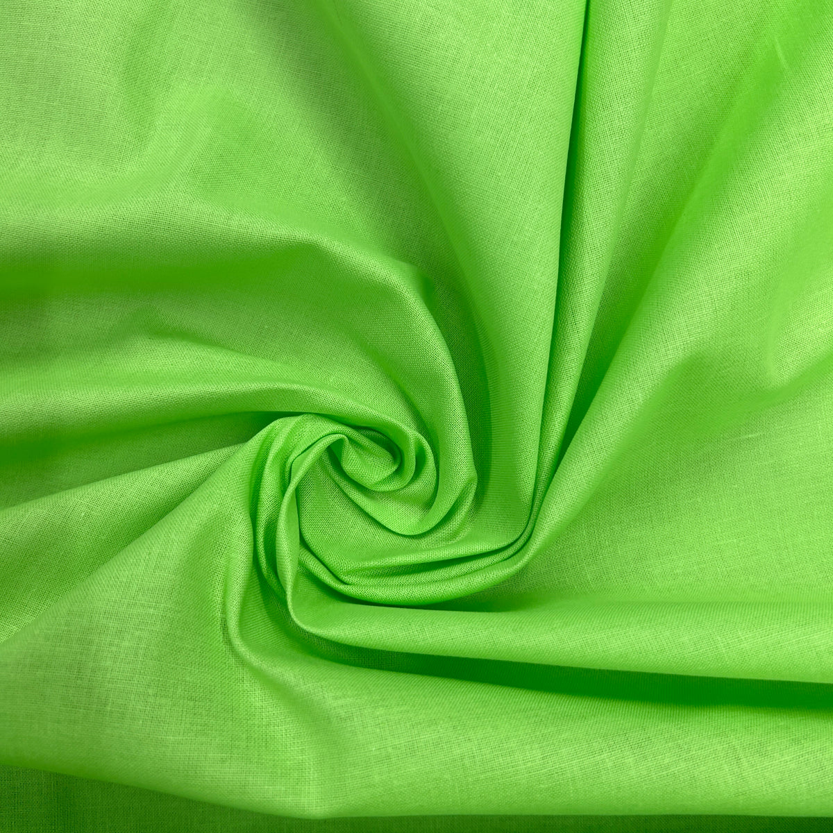 green swirl fabric