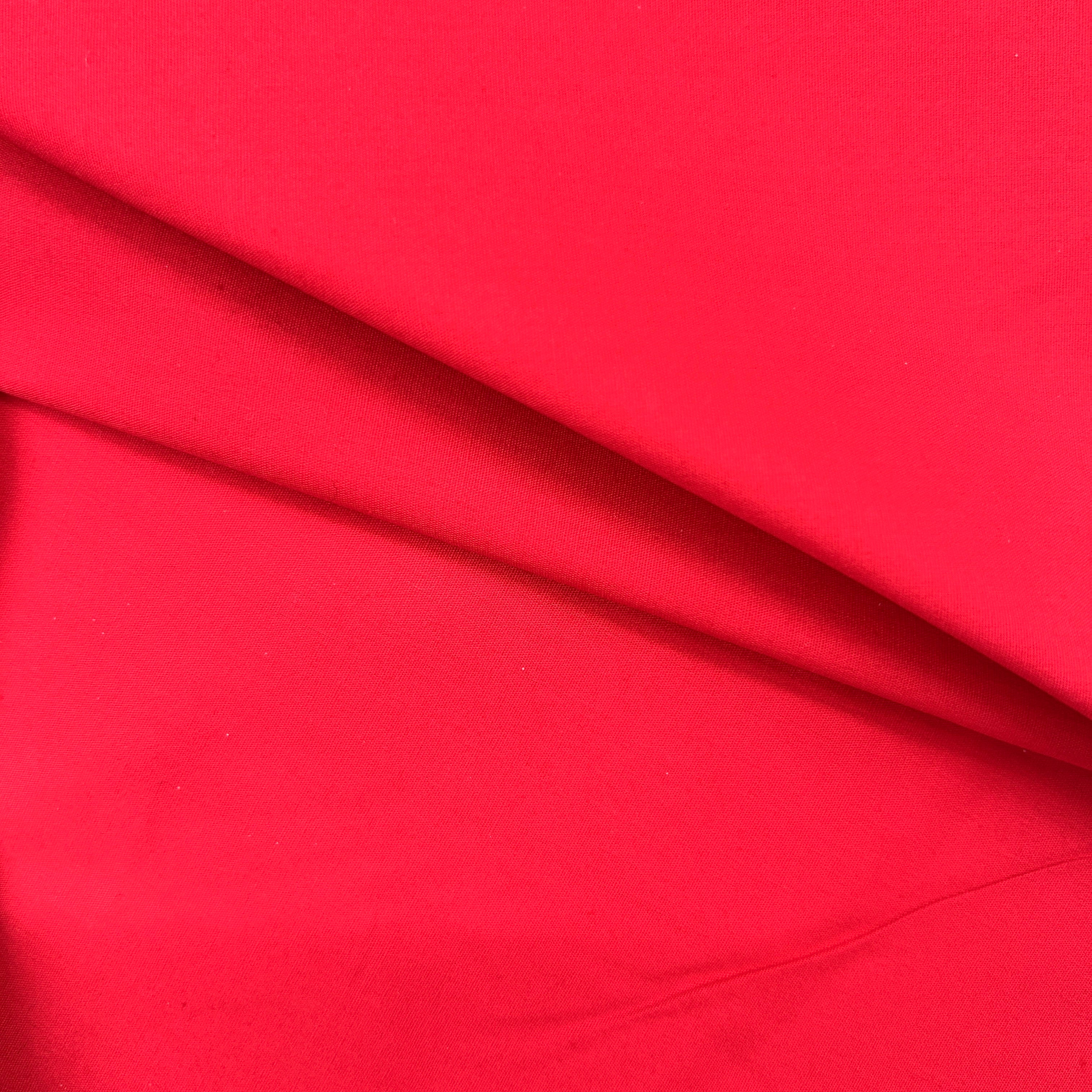 red folded fabric