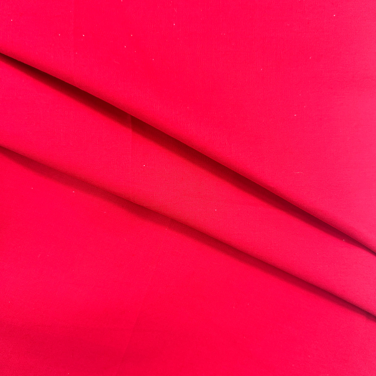 red fabric folded