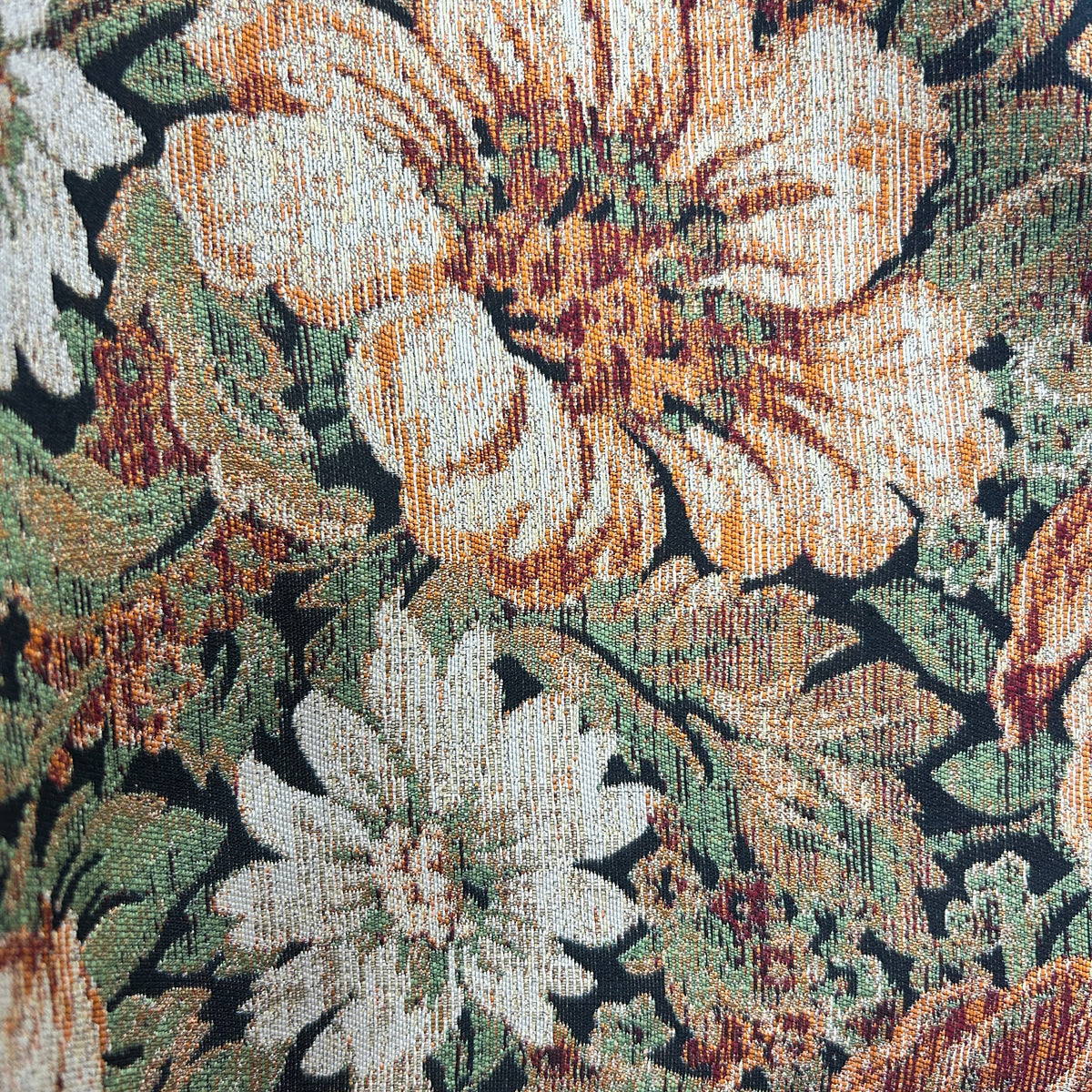 floral fabric swatch