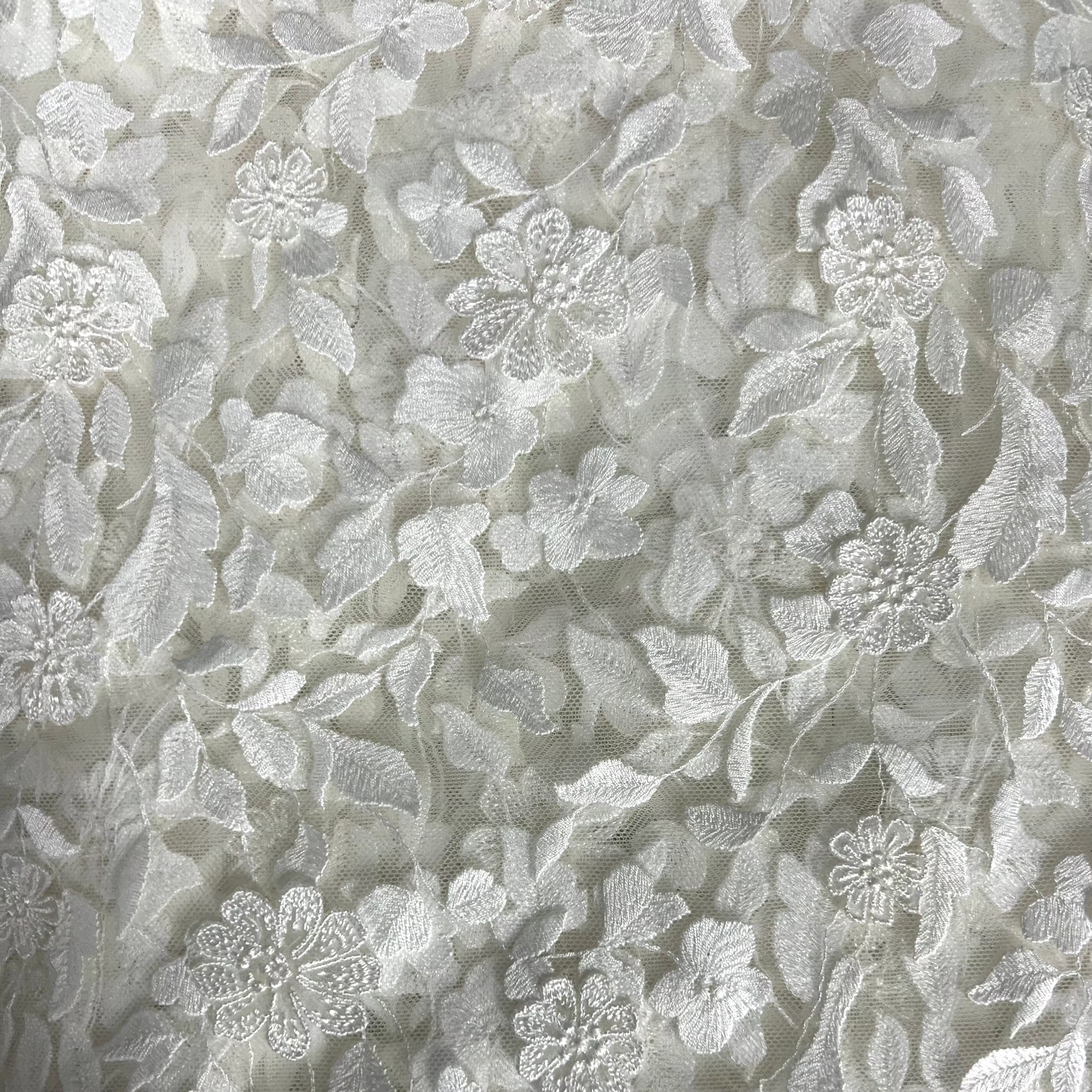 Embroidered Polyester Tulle RG005 102432