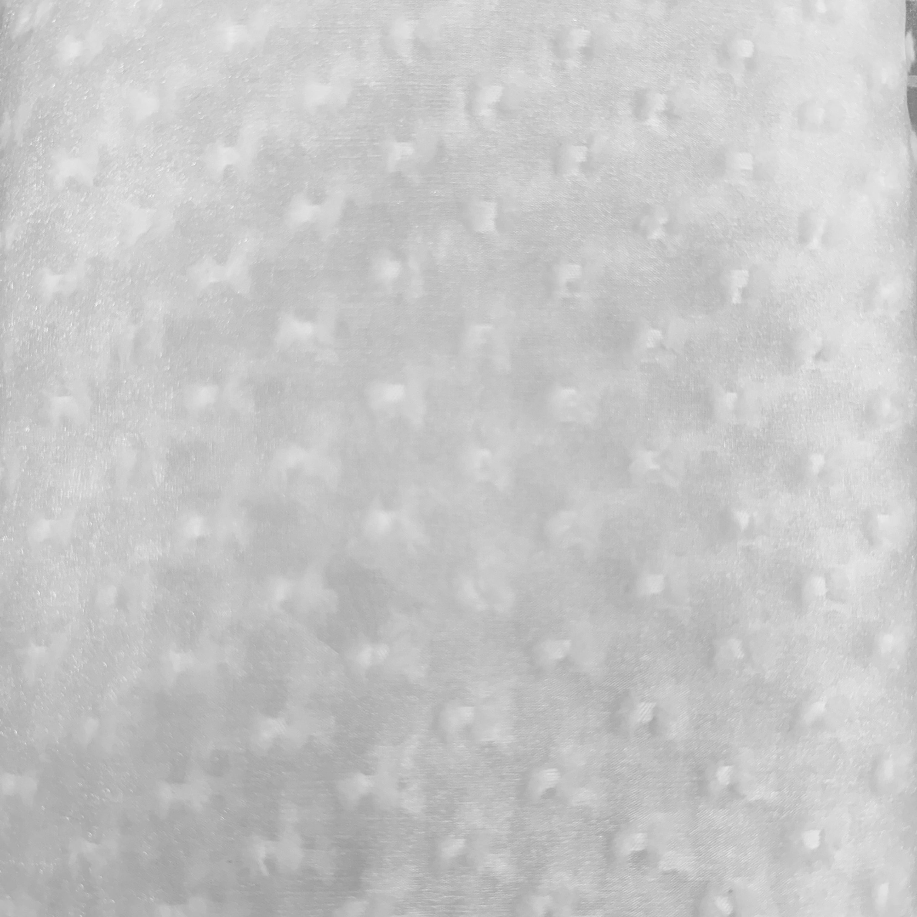 White Small Printed Polyester  - 5.30m | SALEXM101