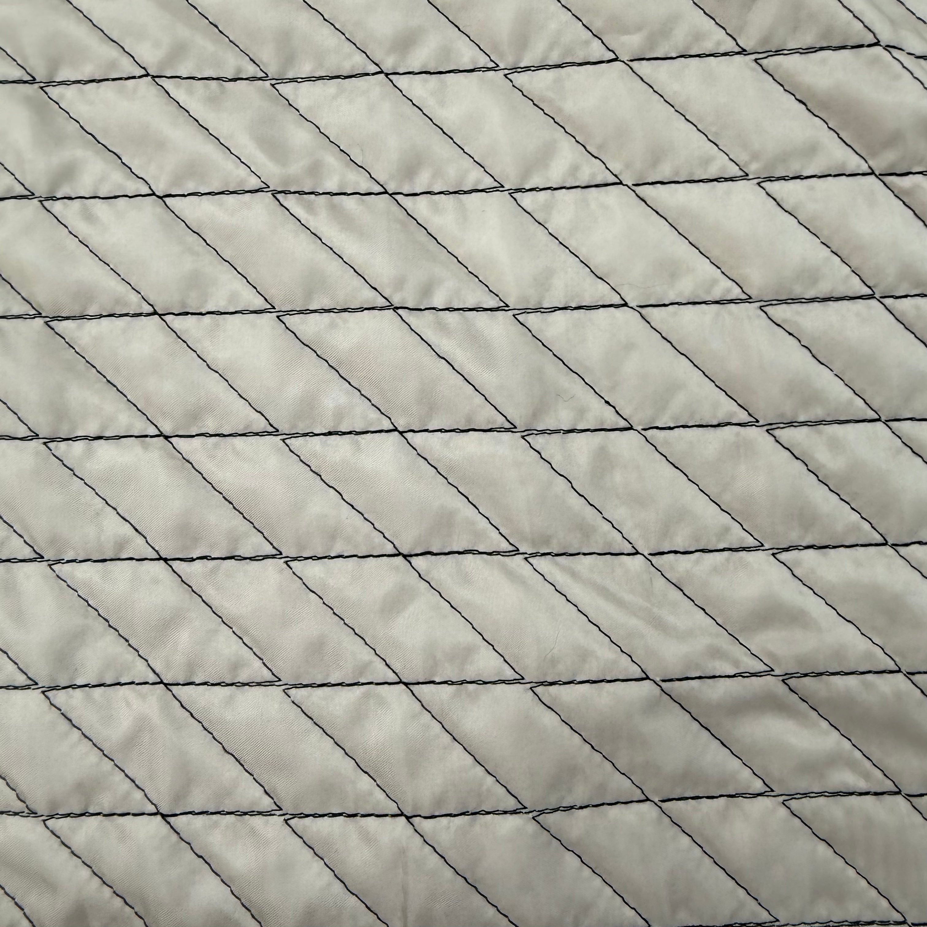 Yellow Quilted Polyester Lining Diamond Stitch Fabric |SALEXM401