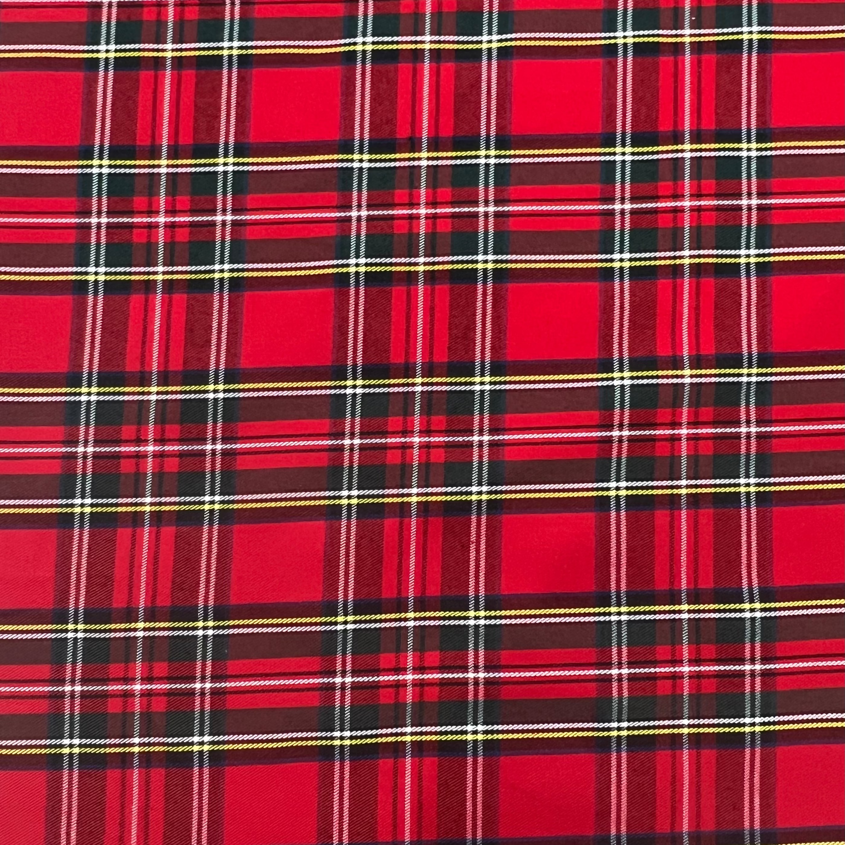 Polyester & Viscose Gabardine Checkered Fabric NB060 05193/115