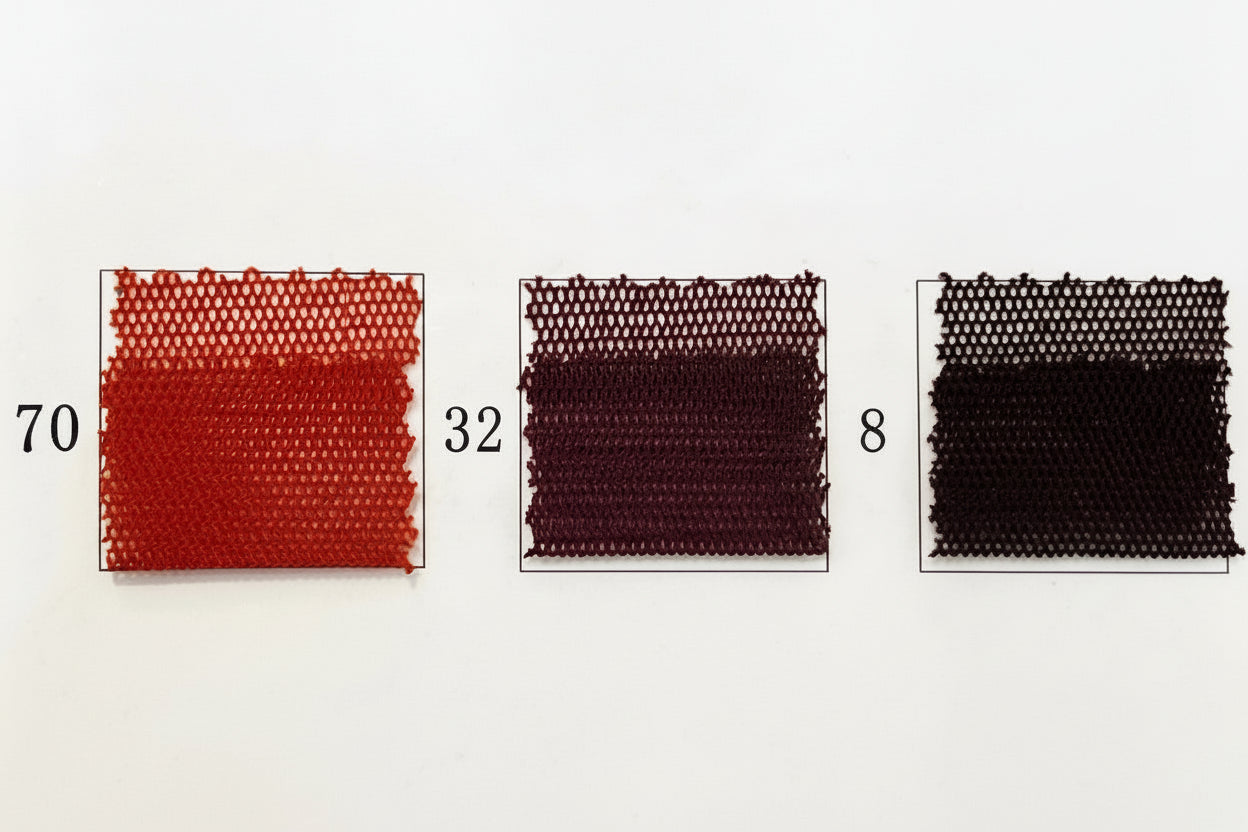 Fabric colour variatons