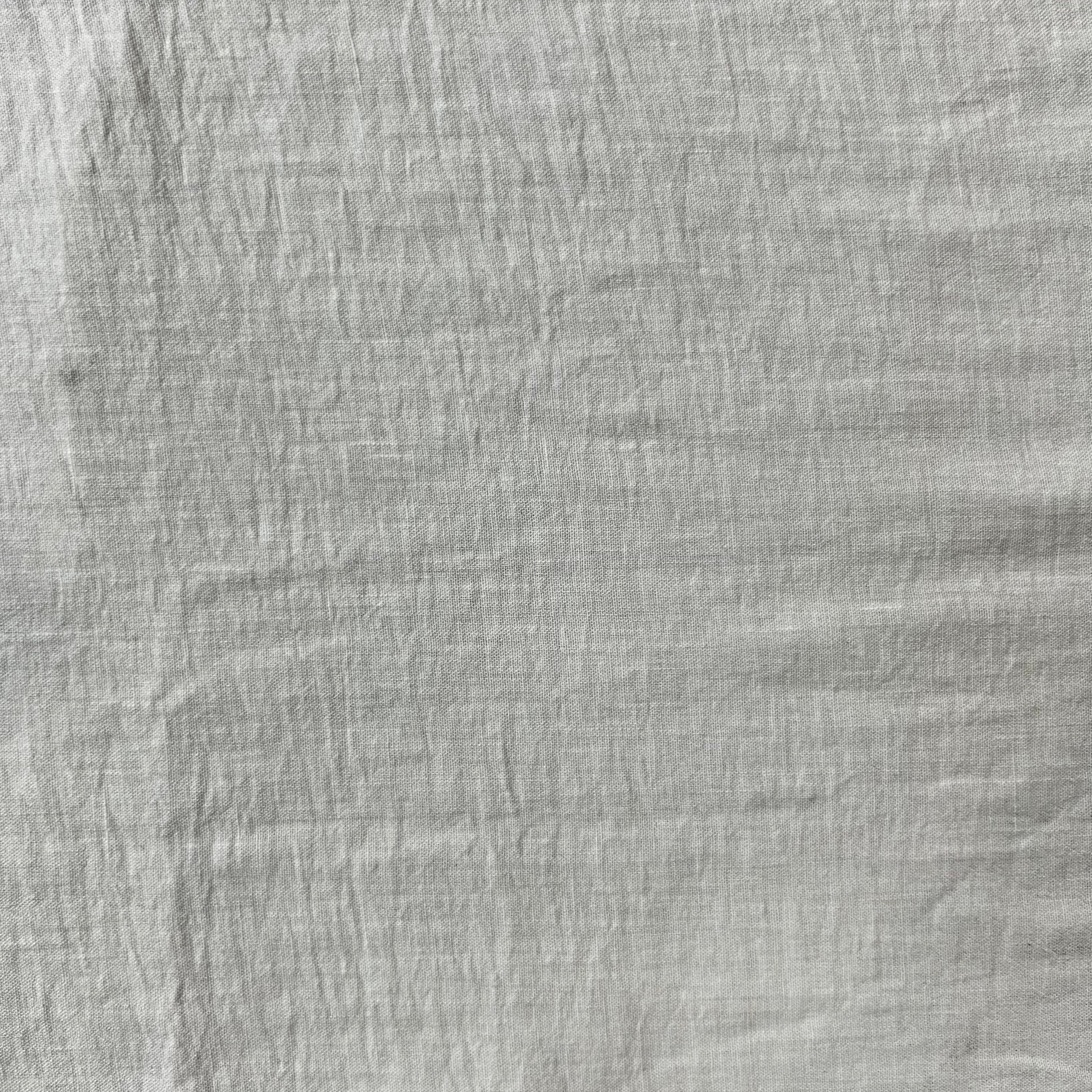 Close-up of gray textured fabric