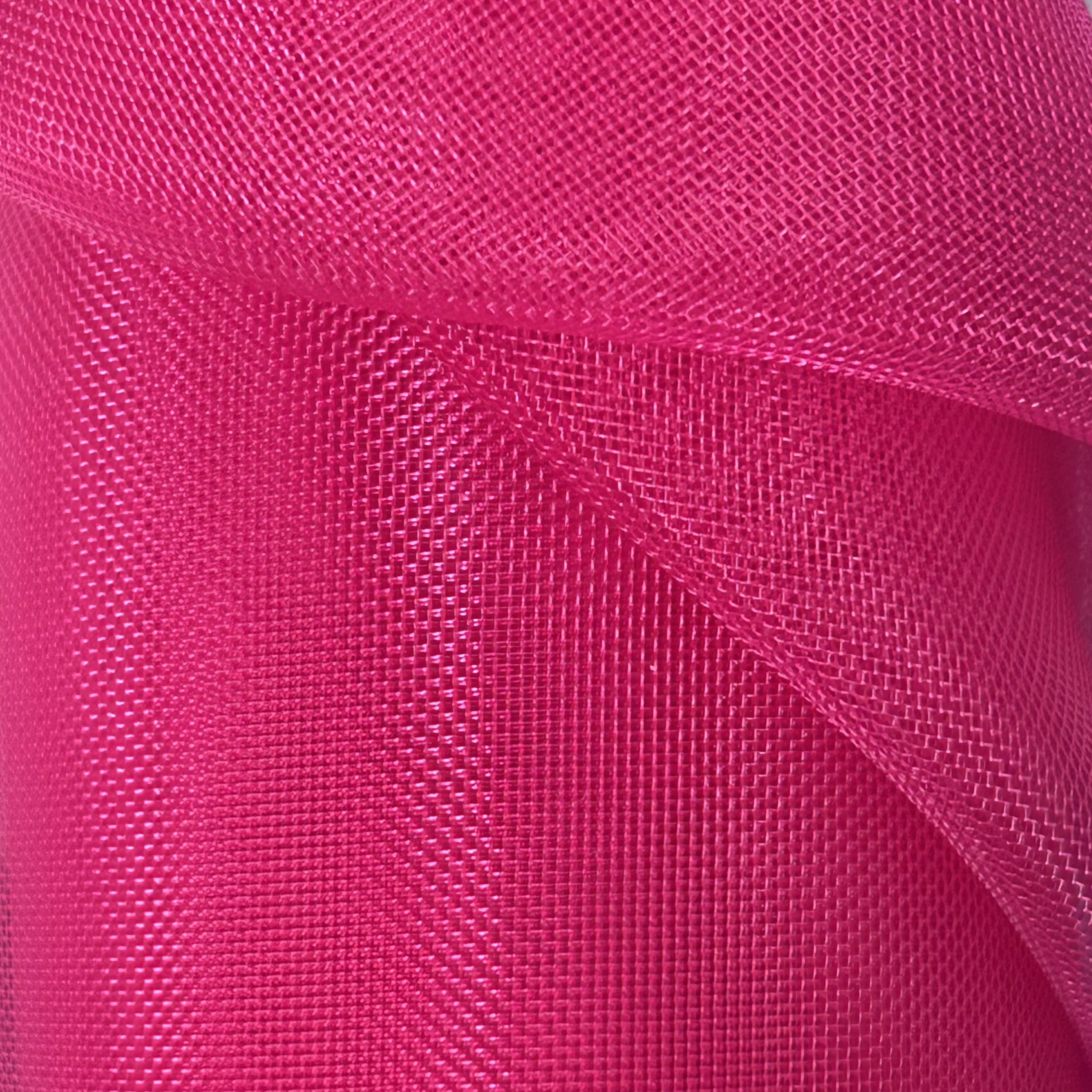 Close-up of pink textured fabric