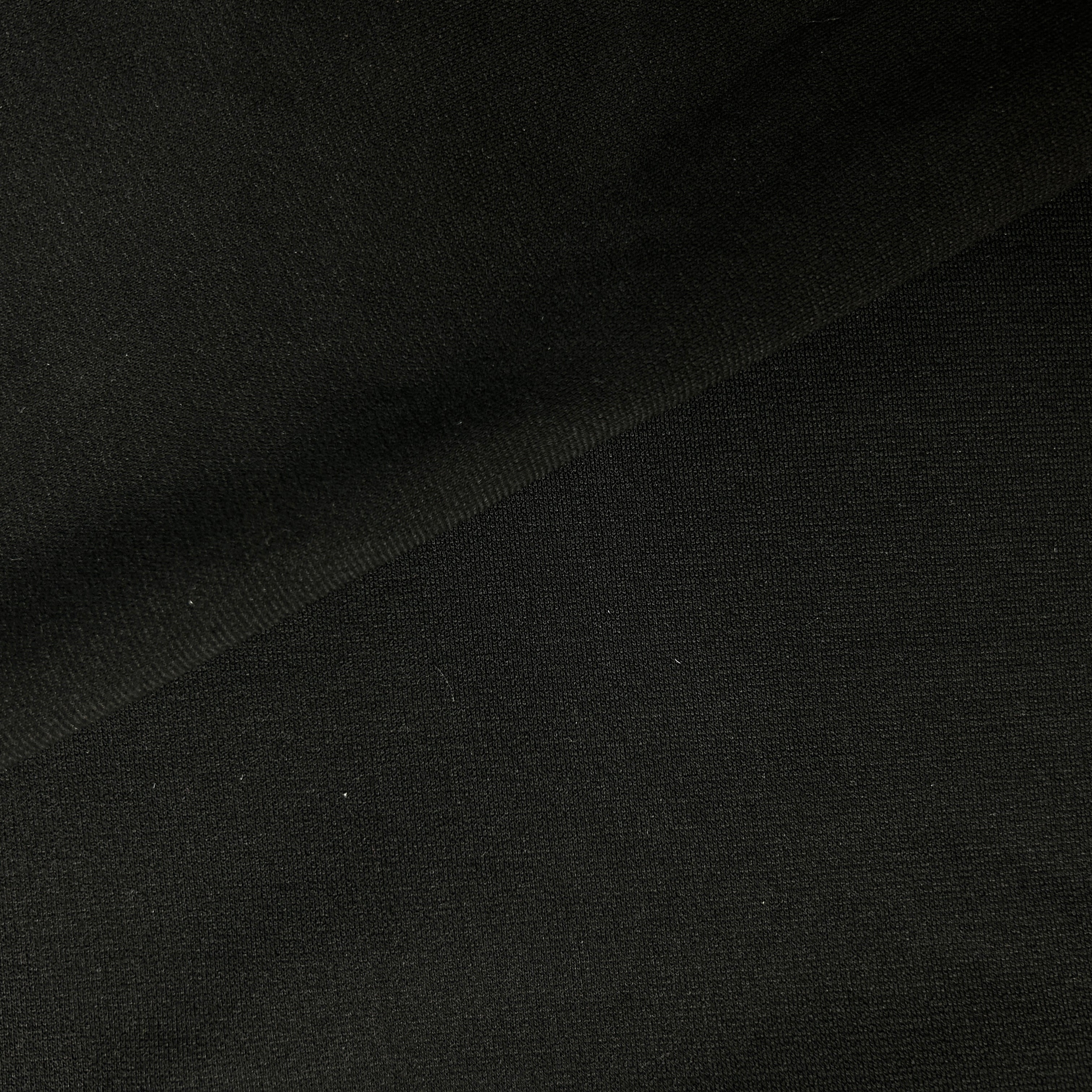 Close-up of black fabric texture