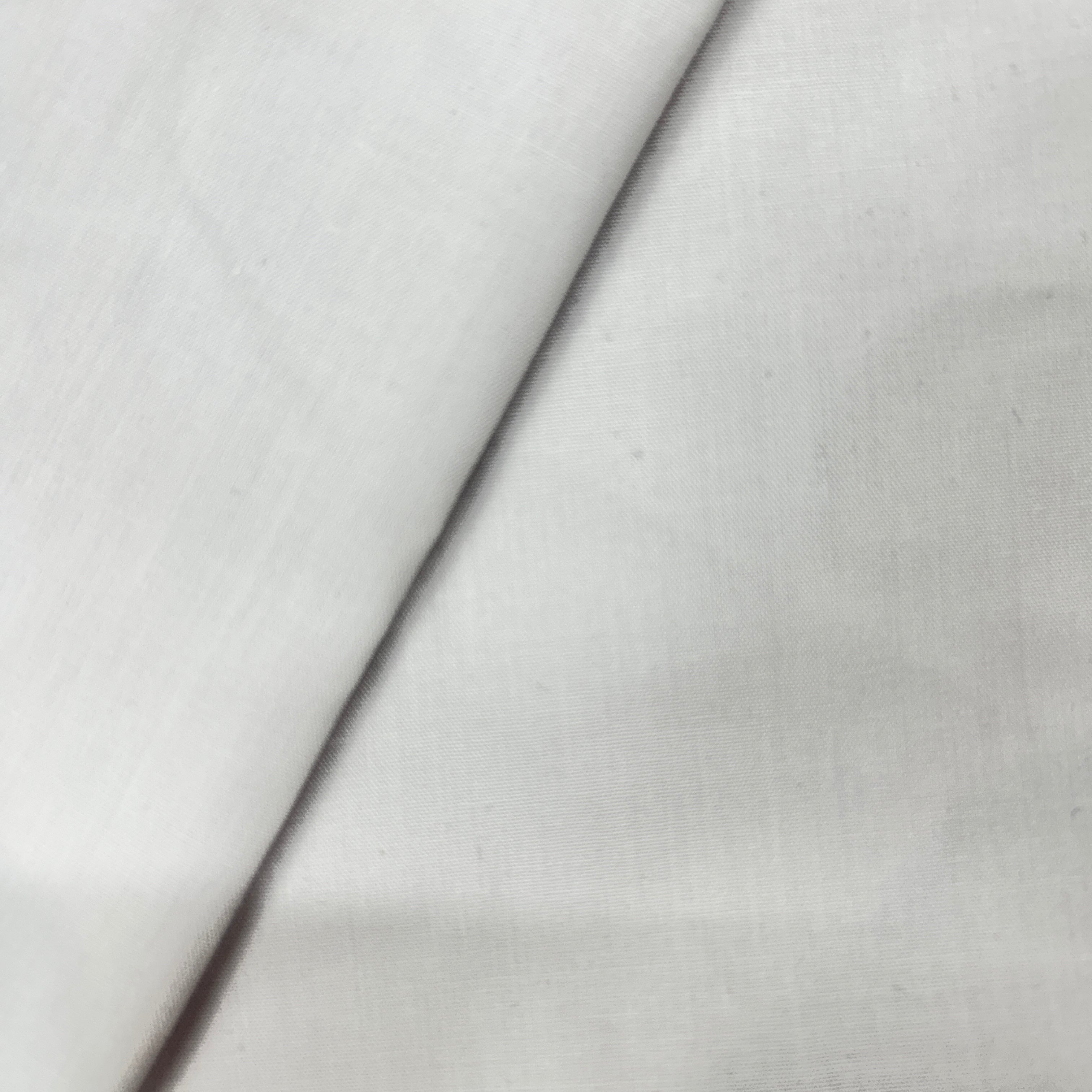 Close-up of white fabric texture