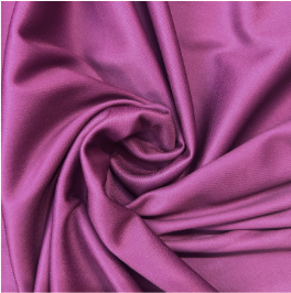 Close-up of purple fabric with folds