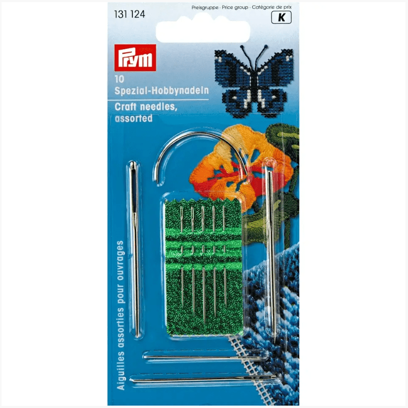 Galedi Pins 10 silver-coloured steel hobby needles for embroidery.