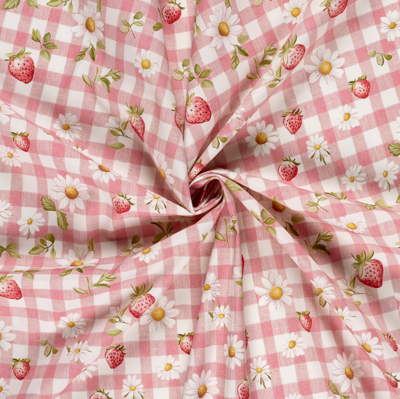 100% Cotton Poplin Pink Flower Print NB075 60499 | Galedi Fabrics