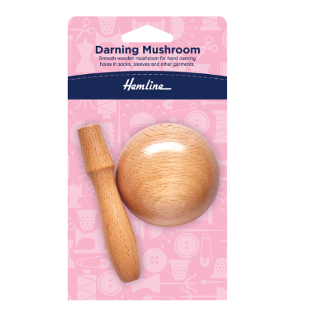 Hemline Wooden mushroom Darner