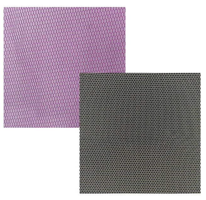 Firm Polyester Tulle Structured Mesh for Garment Support | X001