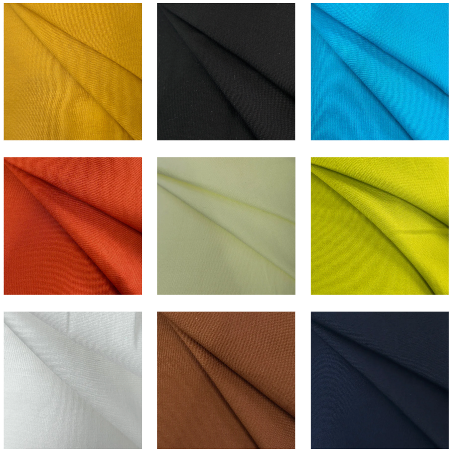 100% Cotton Poplin Plain Weave Fabric | AE009 AI/20921
