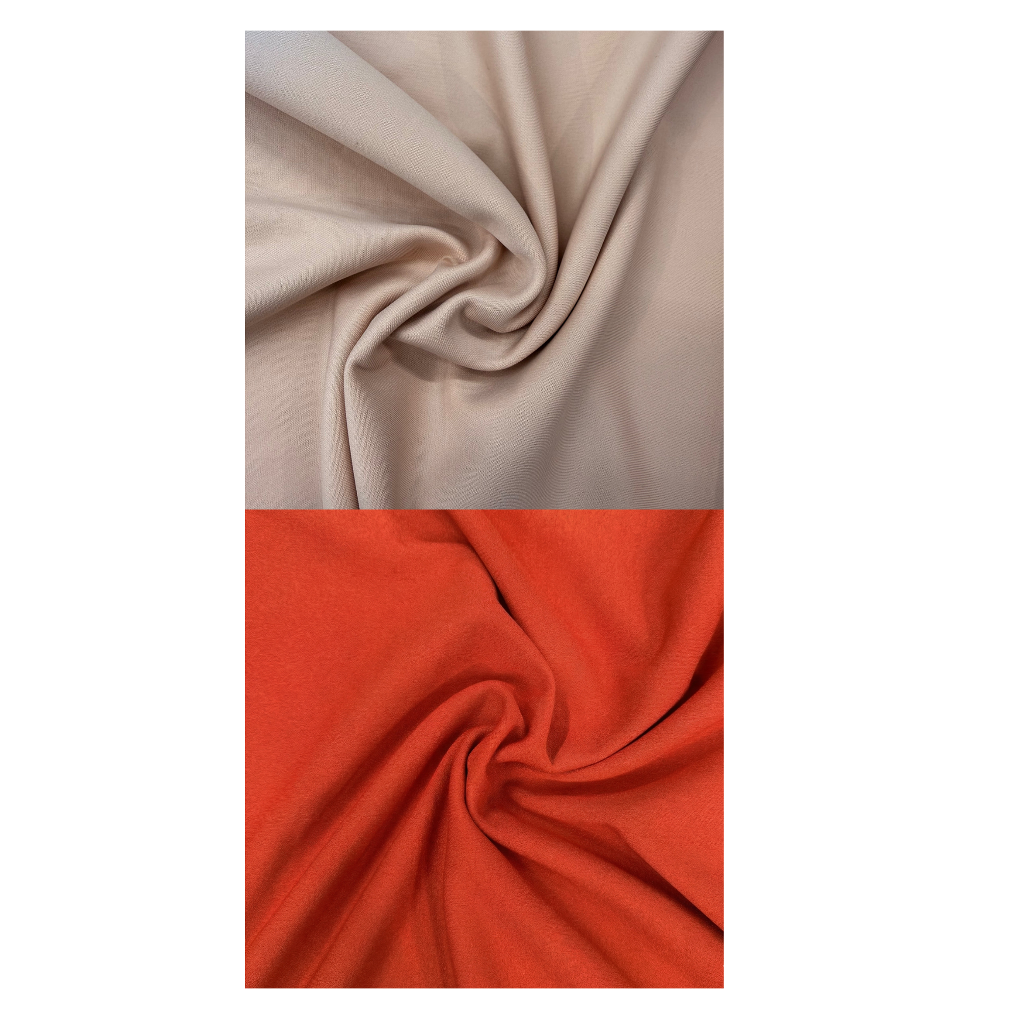 Scuba Polyester Jersey SALEXM  | Red | Peach